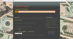 Desktop Screenshot of flickerclipper.blogspot.com