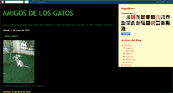 Desktop Screenshot of amigosdelosgatos.blogspot.com