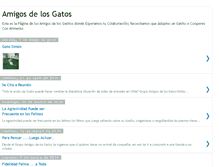 Tablet Screenshot of amigosdelosgatos.blogspot.com