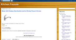 Desktop Screenshot of kitchenfaucetsadvice.blogspot.com