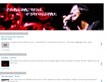 Tablet Screenshot of canzonistruggentietristi.blogspot.com