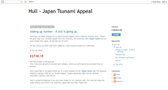 Desktop Screenshot of hulljapantsunamiappeal.blogspot.com