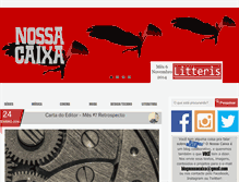 Tablet Screenshot of nossa-caixa.blogspot.com