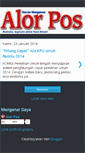 Mobile Screenshot of alorpos.blogspot.com