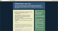 Desktop Screenshot of burningburmajoin2help.blogspot.com