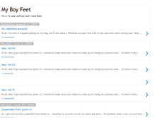 Tablet Screenshot of myboyfeet.blogspot.com