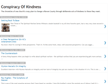 Tablet Screenshot of conspiracyofkindness.blogspot.com