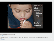 Tablet Screenshot of littlemonstercallum.blogspot.com