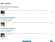 Tablet Screenshot of alexluthier.blogspot.com