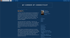 Desktop Screenshot of connecticutcorner.blogspot.com