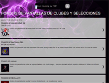 Tablet Screenshot of fondosclubesselecciones.blogspot.com