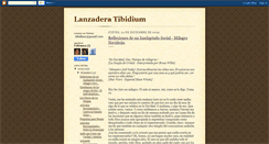 Desktop Screenshot of lanzaderatibidium.blogspot.com