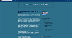 Desktop Screenshot of clubatleticouruguay.blogspot.com