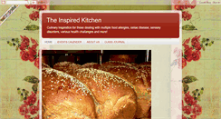 Desktop Screenshot of inspiredkitchen.blogspot.com