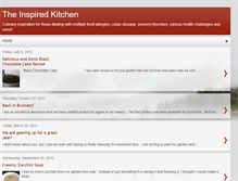 Tablet Screenshot of inspiredkitchen.blogspot.com