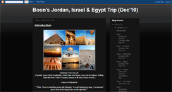 Desktop Screenshot of boon-jordan-israel-egypt-2010.blogspot.com