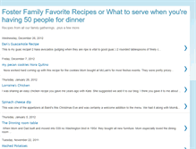 Tablet Screenshot of fosterfamilyfood.blogspot.com