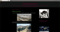 Desktop Screenshot of gatosalunares.blogspot.com