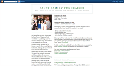 Desktop Screenshot of faustfamilyfund.blogspot.com