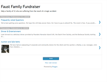 Tablet Screenshot of faustfamilyfund.blogspot.com