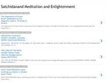 Tablet Screenshot of meditationenlightenment.blogspot.com