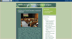 Desktop Screenshot of cineyderechoshumanos.blogspot.com