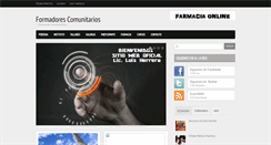 Desktop Screenshot of formadorescomunitarios.blogspot.com