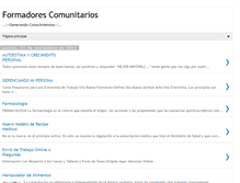 Tablet Screenshot of formadorescomunitarios.blogspot.com