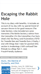 Mobile Screenshot of escapingtherabbithole.blogspot.com