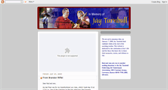 Desktop Screenshot of jayturnbullmemorial.blogspot.com