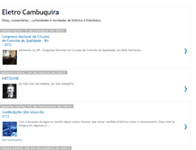 Tablet Screenshot of eletrocambuquira.blogspot.com