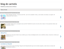 Tablet Screenshot of decarmelo.blogspot.com