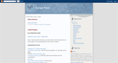 Desktop Screenshot of europeplans.blogspot.com