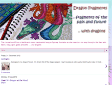Tablet Screenshot of dragonfragments.blogspot.com