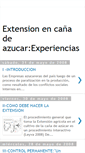 Mobile Screenshot of extensionencanadeazucar.blogspot.com