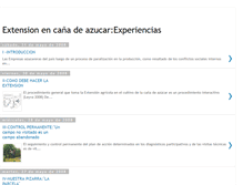 Tablet Screenshot of extensionencanadeazucar.blogspot.com