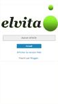 Mobile Screenshot of elvitawelcome.blogspot.com