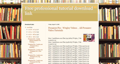 Desktop Screenshot of freetutoriallink.blogspot.com