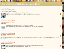 Tablet Screenshot of freetutoriallink.blogspot.com