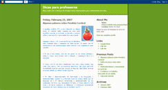 Desktop Screenshot of professores2004.blogspot.com