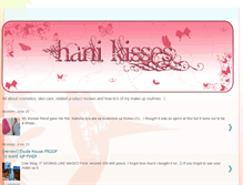 Tablet Screenshot of hanikisses.blogspot.com