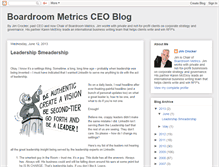 Tablet Screenshot of boardroommetrics.blogspot.com