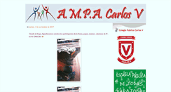 Desktop Screenshot of apacarlosv.blogspot.com