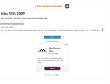 Tablet Screenshot of misssvg2009.blogspot.com