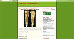 Desktop Screenshot of cinesiologiaemfoco.blogspot.com