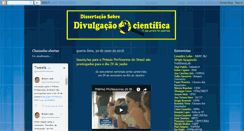 Desktop Screenshot of dissertacaosobredc.blogspot.com