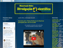 Tablet Screenshot of dissertacaosobredc.blogspot.com