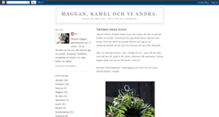 Desktop Screenshot of maggansfamilj.blogspot.com