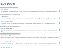 Tablet Screenshot of mariachuteira.blogspot.com