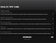 Tablet Screenshot of healthtubetips.blogspot.com